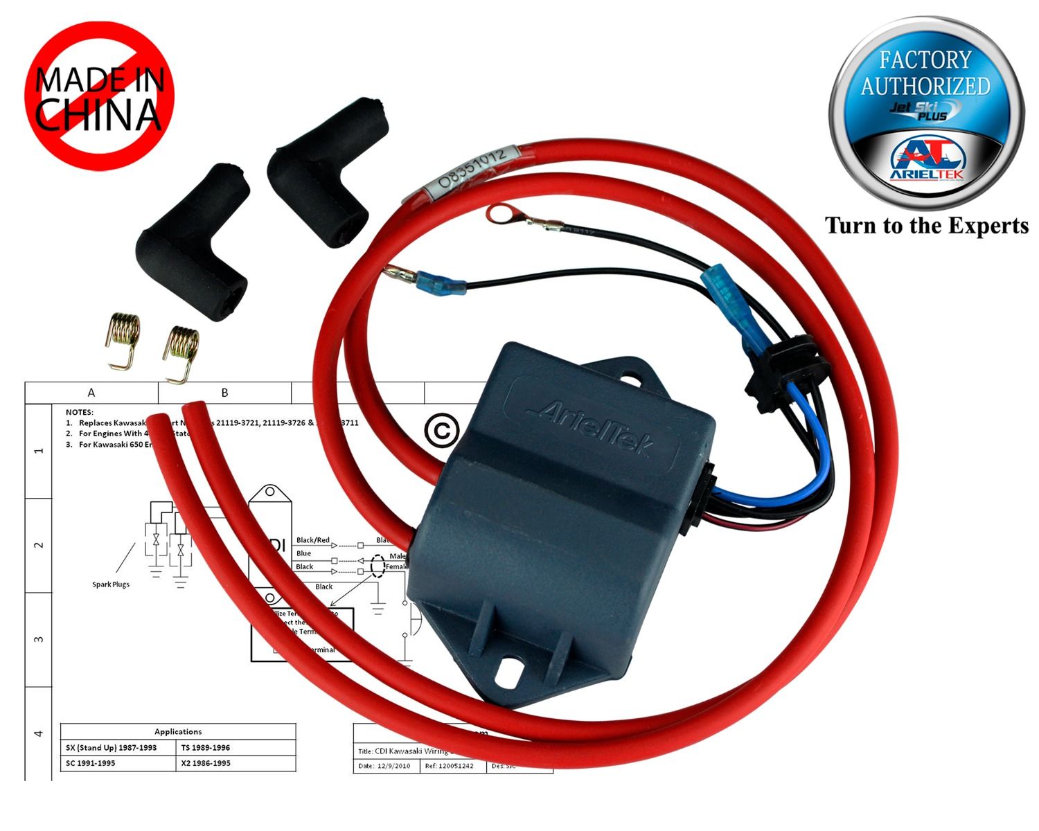 k&c Kawasaki CDI 21119-3740 (New) JetSkiPlus# z-KW296