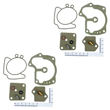 Johnson Evinrude 2-PACK V4 Looper Carburetor Rebuild Kit 120 130 135 140 250 HP