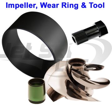 Solas SRZ 13/18 Impeller SeaDoo 2009-Up RXP RXT GTX 215 HP w/ Wear Ring & TOOL