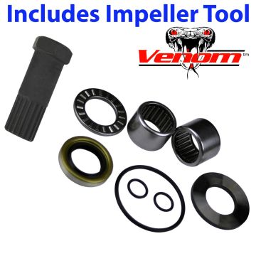 SeaDoo Jet Pump Rebuild Kit w/ Tool Fits 1996-00 GTI, 95-97 GTX, 1998-02 GTX RFI