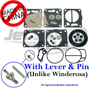 TigerShark Mikuni Carb Carburetor Rebuild Kit Monte Carlo TS 640 770 900 1000