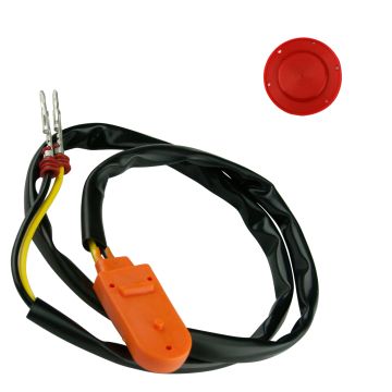 SeaDoo Start Stop Ignition Switch Button & Cover 204390230 278001403 277000306