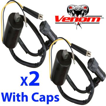 ►New 2-Pack Honda 12V Ignition Coil CB350 CL350 SL350 CL450 CB450 CB500 Twin◄