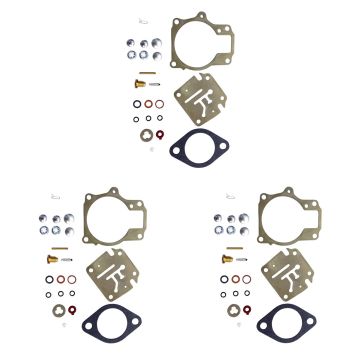 Johnson Evinrude Triple Carb Carburetor Repair Kit 50 55 60 65 70 75 HP 396701