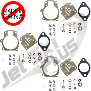 Johnson Evinrude Triple Carb Carburetor Rebuild Kit 55 60 65 70 75 HP 396701
