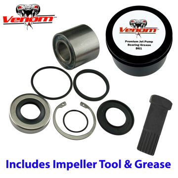 2014-2025 SeaDoo SPARK Jet Pump Bearing & Seal Rebuild Kit w/ TOOL & Pump Grease