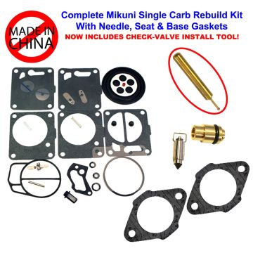 Yamaha Mikuni Carburetor Rebuild Kit-Needle/Seat Gaskets Wave Runner LX VXR Tool