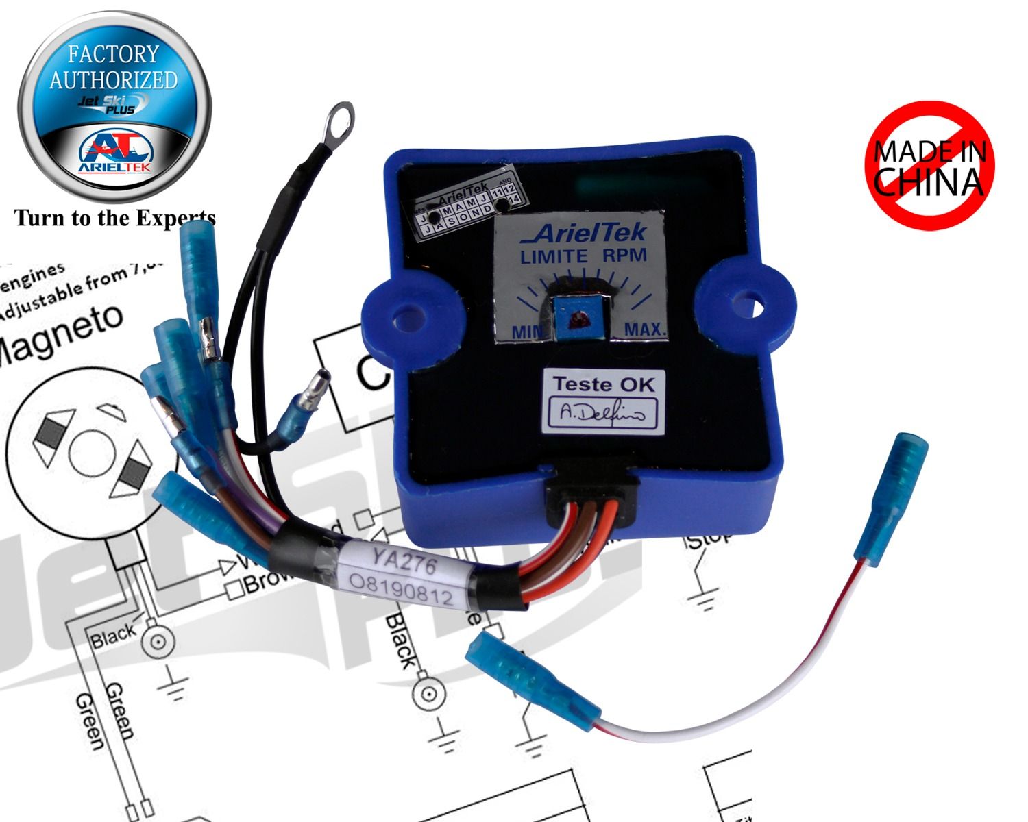 Yamaha CDI 6M6-85540-01-00 (New) JetSkiPlus# z-YA276-zb