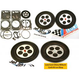 thumbnail image 2 of Mikuni Dual Carb Rebuild Kit For Sea-Doo 580, 650, 717, 720, 787, 800 Models (GTI, GTS, GTX, SP, SPX) 2 of 5