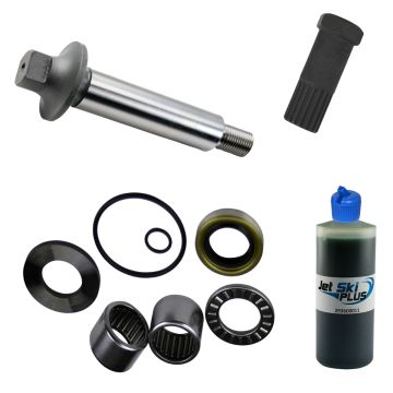 SeaDoo Jet Pump Rebuild Kit w Shaft & Tool & Oil 2000-02 RD & DI, 00-04 XP & DI