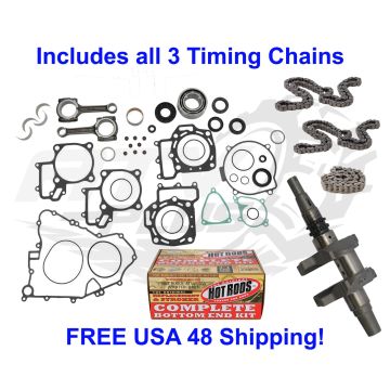 750 Brute Force_2005-11_Kawasaki_Crankshaft_TIMING Chains_Bottom End Rebuild Kit