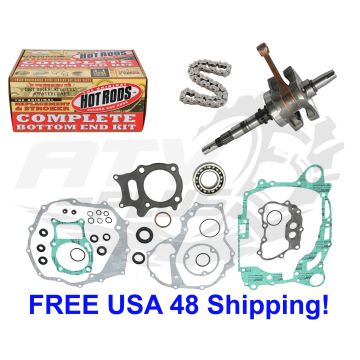 TRX 250-X 2009-2014  Honda  Crankshaft  Bottom End Rebuild Kit w/ Timing Chain