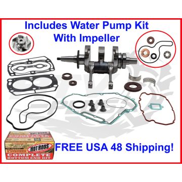 Ranger 700_2005-2009_Polaris_Crankshaft_Bottom End Rebuild Kit & Water Pump +Imp