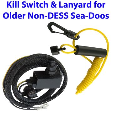 SeaDoo Safety Switch & Lanyard NON-DESS Fits 1989-1995  SP SPI SPX XP GT GTS GTX