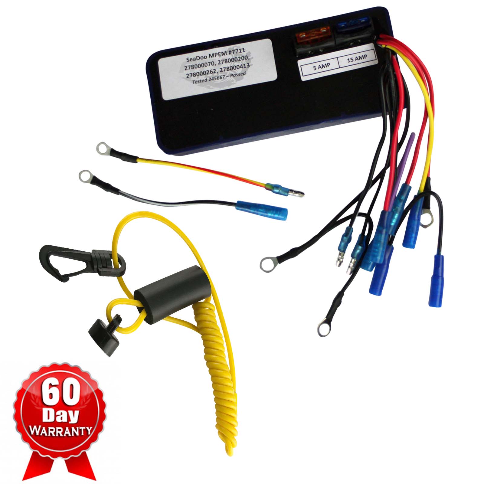 92 SEADOO XP 587 Electronic Module MPEM ECU CDI 278000200 for ...