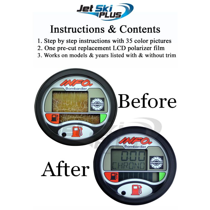 SeaDoo LCD Repair Kit JSP282 (New) JetSkiPlus# z-LCD 1
