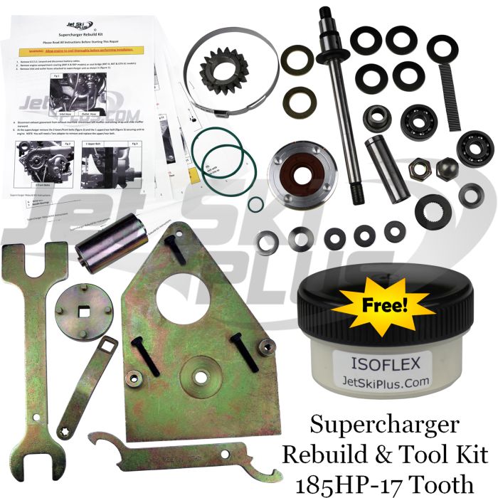 SeaDoo Supercharger Rebuild Kit JSP6614 (New) JetSkiPlus zWPS 590103