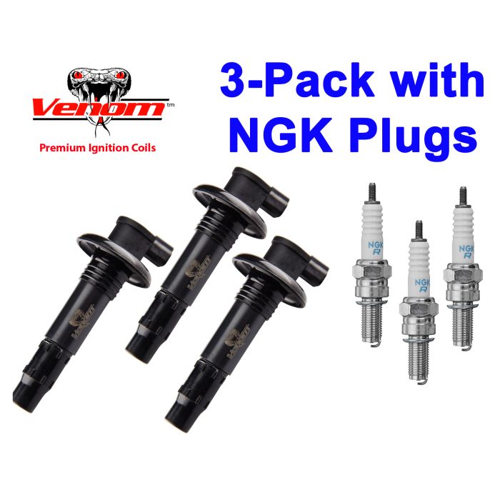 SeaDoo Ignition Coil & Plugs 130 155 185 215 255 260 GTX RXT RXP GTI GTS  4-TEC