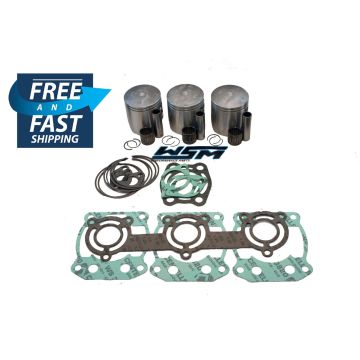 Polaris 750 Top End Piston Rebuild Kit .0mm Ships from Midwest, Fast Delivery
