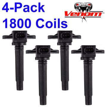 4-Pack Yamaha VENOM Ignition Coil 4-Stroke 1800 WaveRunner Boat  6S5-82310-00-00