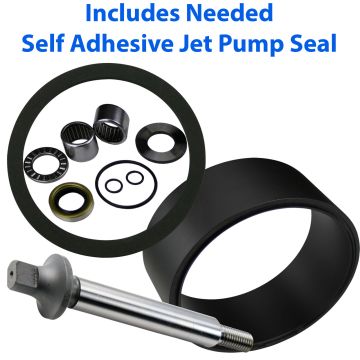 Full SeaDoo Jet Pump Rebuild Kit w Wear Ring Seal Shaft MANY SP SPI SPX XP DI
