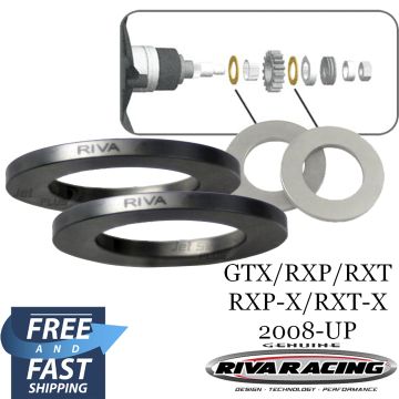 Riva SeaDoo RXP RXT X GTX iS aS 215 255 260 HP Metal Supercharger Clutch Washers