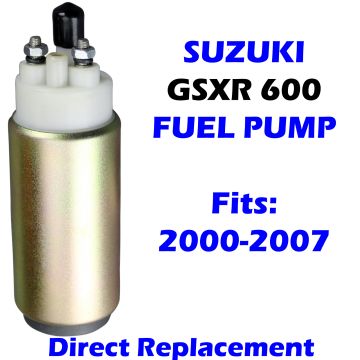 New Replacement Fuel Pump 2001-2007 Suzuki GSXR600 Motorcycle GSXR 600