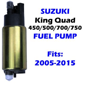 Suzuki King Quad 450 500 700 750 FUEL PUMP Fits 2005 -2015 Models NEW