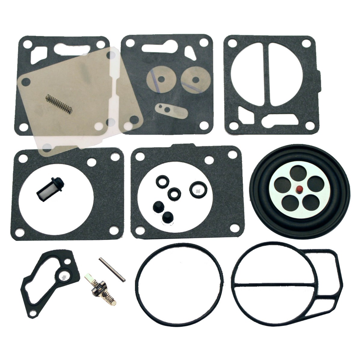 SeaDoo Dual Mikuni Carburetor Rebuild Kit & Needle Seat & Carb Gasket